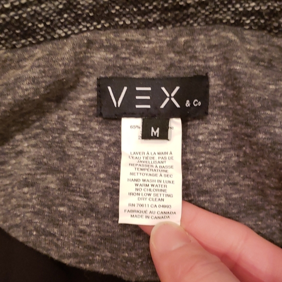 Vex & Co Sweater Jacket, Sz M - Picture 6 of 6